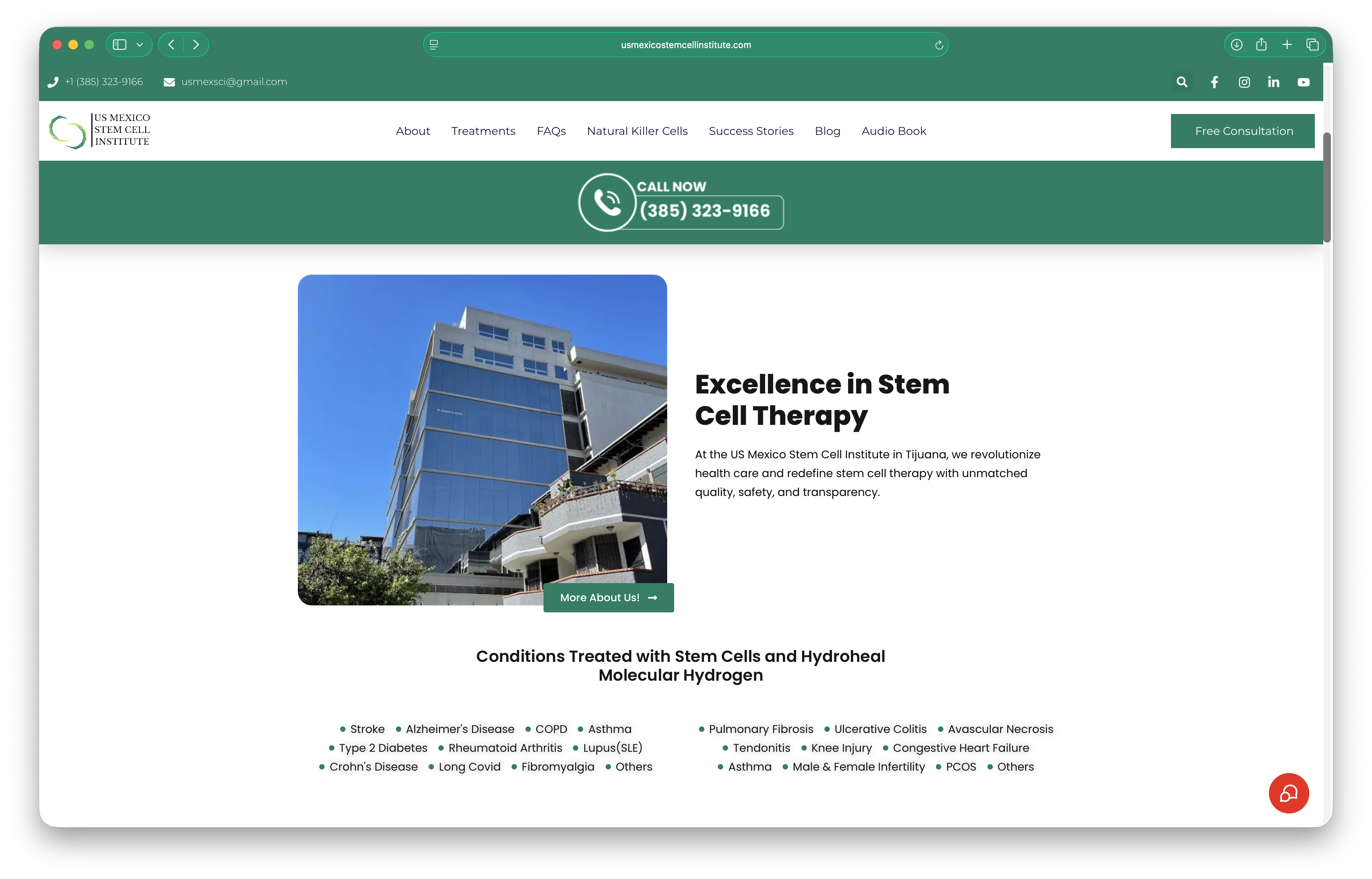 US Mexico Stem Cell Institute